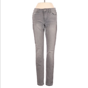 Joe’s Jeans 24 grey wash skinny cut ankle length mid‎ rise Cotton blend jeans